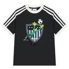 Boys Black Disney Logo T-Shirt, 2, hi-res