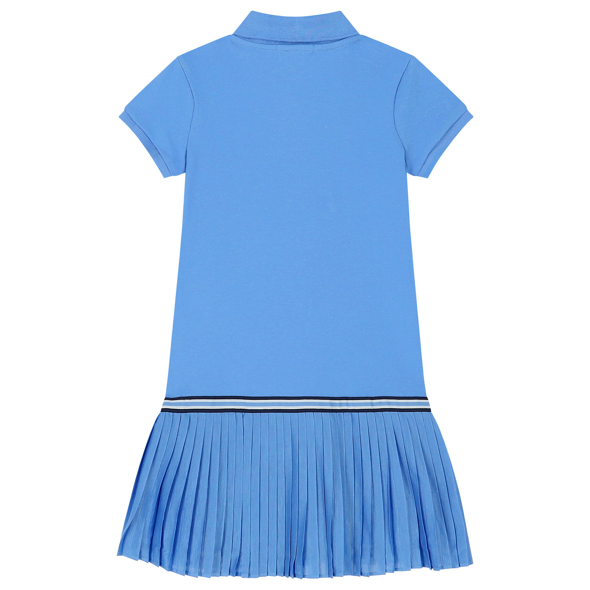 Ralph Lauren Girls Blue Logo Polo Dress Junior Couture Australia