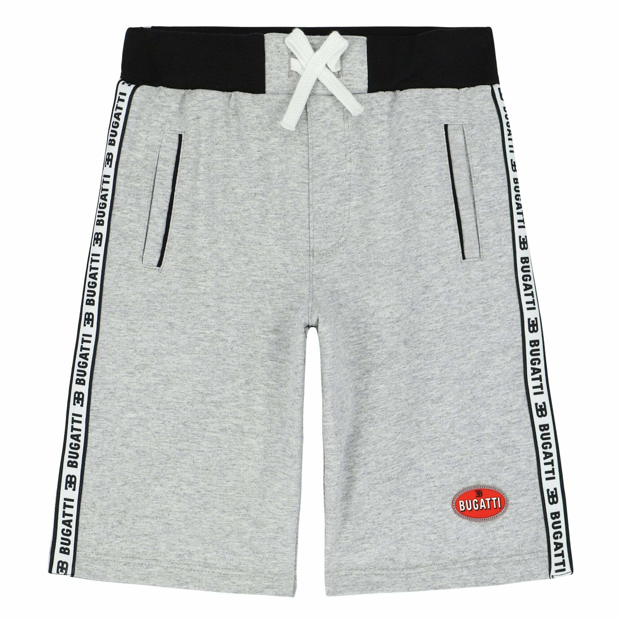 Bugatti Junior Boys Grey Logo Shorts Junior Couture