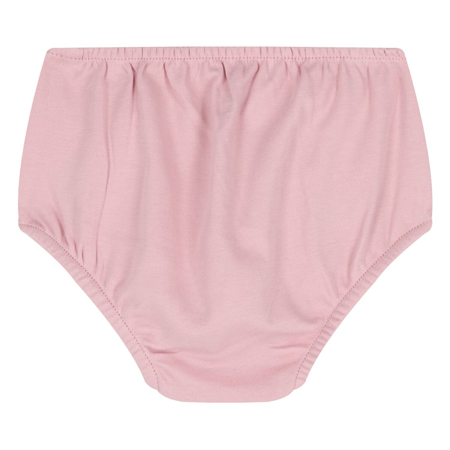 طقم فستان بولو مكشكش باللون الوردي للبنات , 1, hi-res