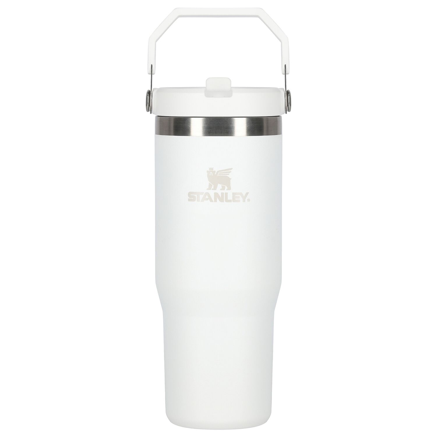 White Ice Flow Flip Straw Tumbler, 4, hi-res image number null