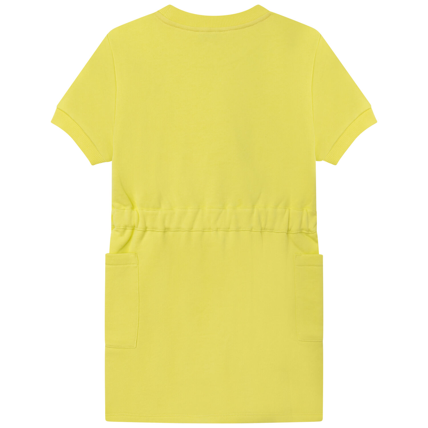 Girls Yellow Logo Dress, 1, hi-res image number null