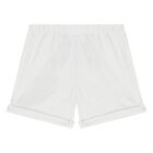 Baby Boys White & Blue Shorts Set ( 2-Pack ), 1, hi-res