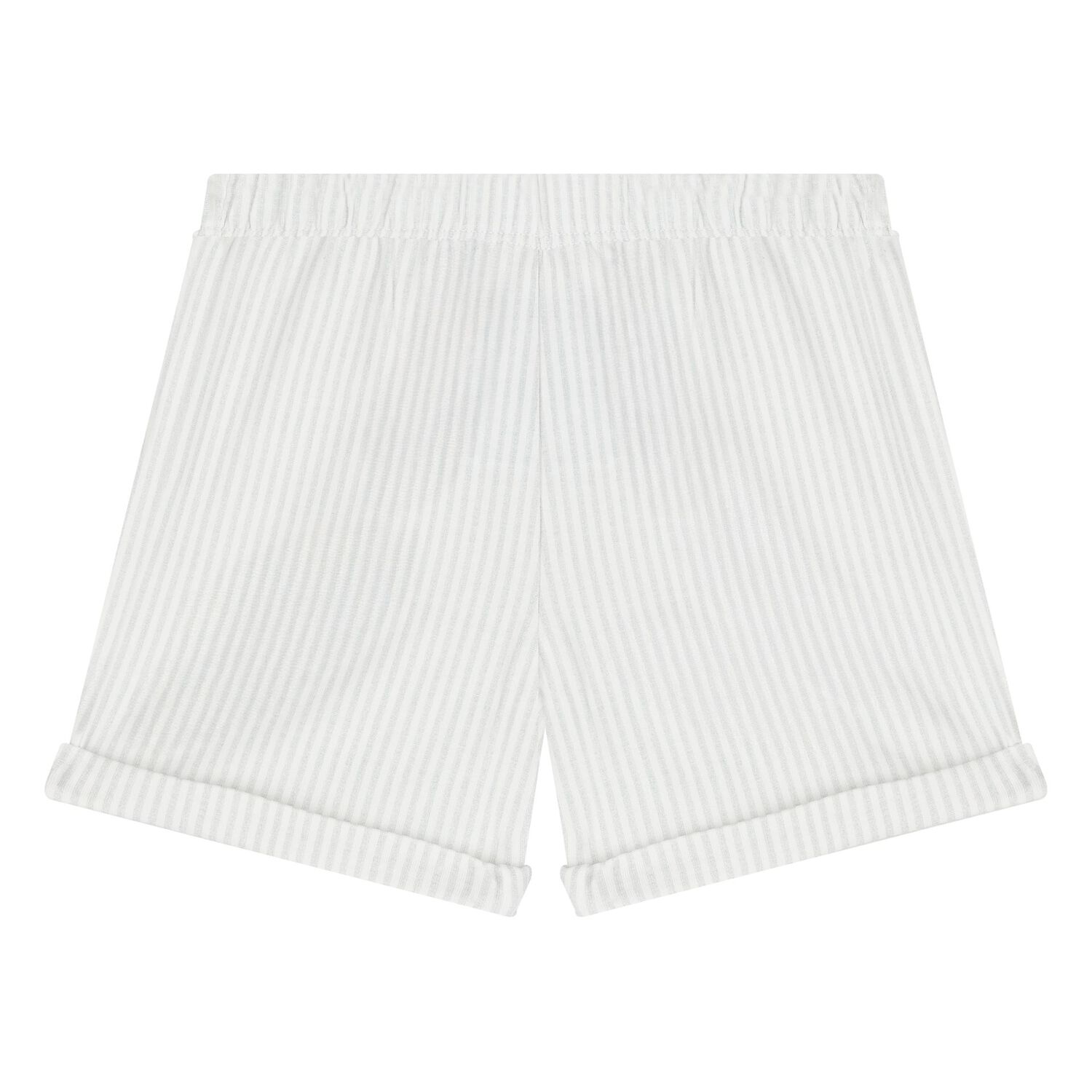 Baby Boys White & Blue Shorts Set ( 2-Pack ), 1, hi-res