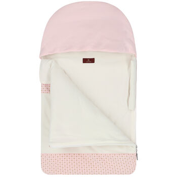 Pink, Ivory & Gold Logo Baby Nest