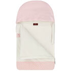 Pink, Ivory & Gold Logo Baby Nest, 3, hi-res