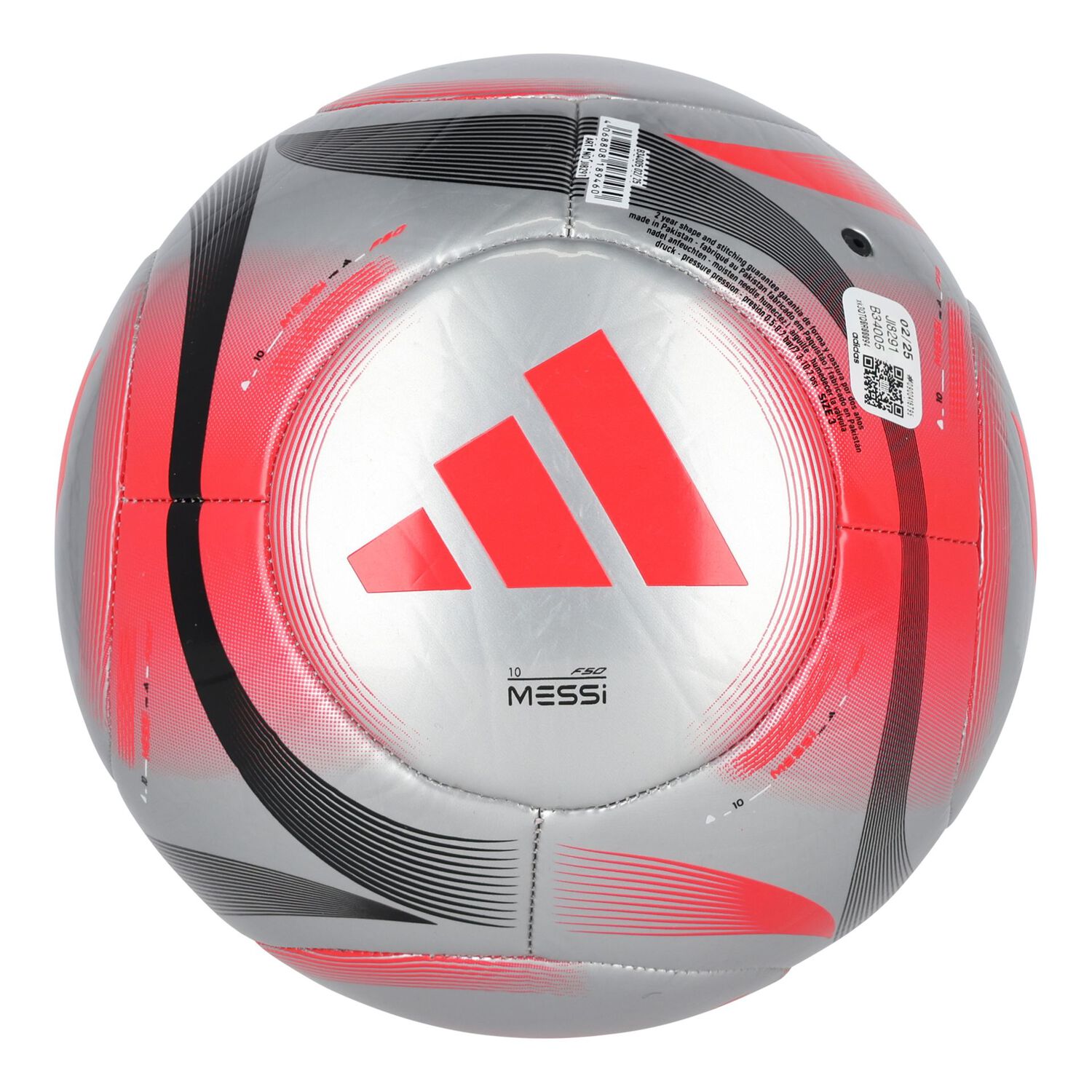 Silver & Pink Messi Club Football, 1, hi-res image number null