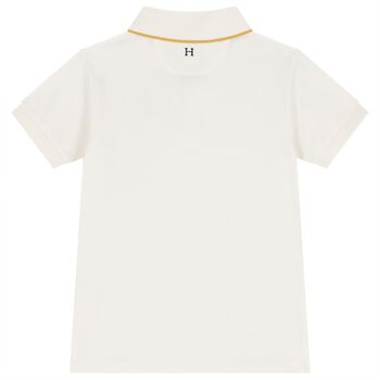 Boys Ivory Harry Polo Shirt
