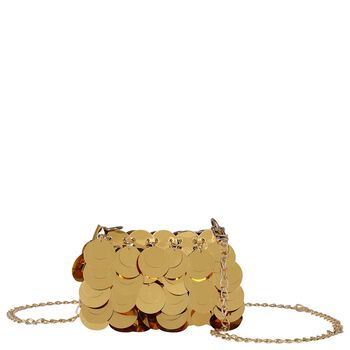Girls Gold Sequin Bag