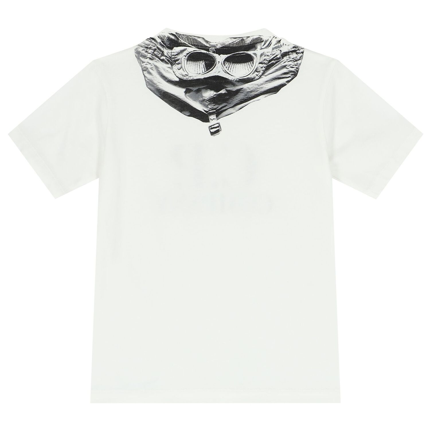 Boys White Logo T-Shirt, 1, hi-res