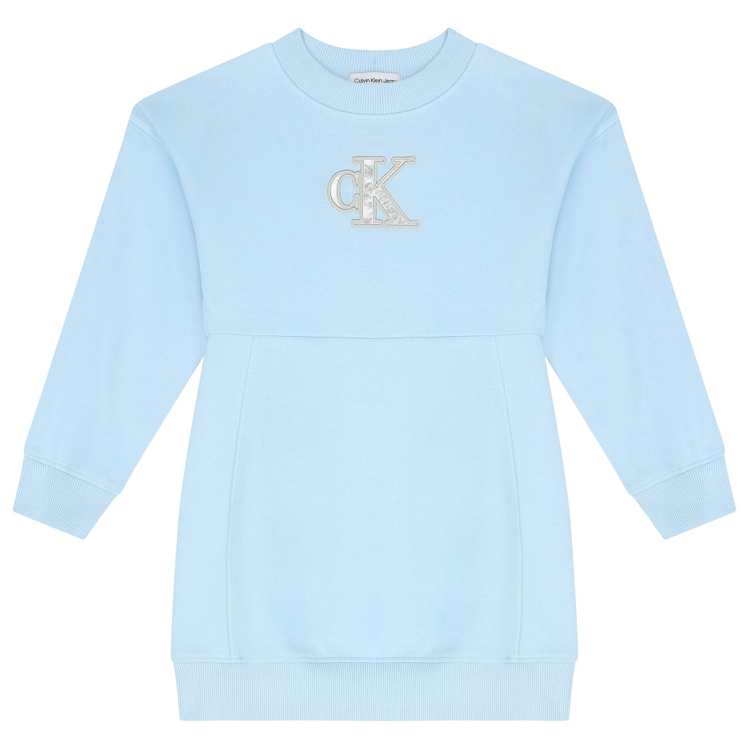 Girls Blue Logo Dress, 1, hi-res image number null