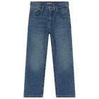 Boys Blue Denim Jeans , 1, hi-res