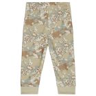 Baby Boys Beige Camouflage Logo Tracksuit, 1, hi-res