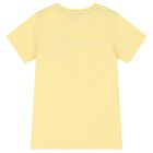 Boys Yellow Logo T-Shirt, 1, hi-res