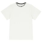 Boys Ivory Logo T-Shirt, 1, hi-res
