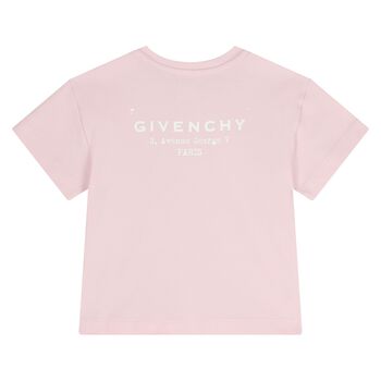 Younger Girls Pink Logo T-Shirt