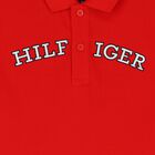Boys Red Logo Polo Shirt, 2, hi-res