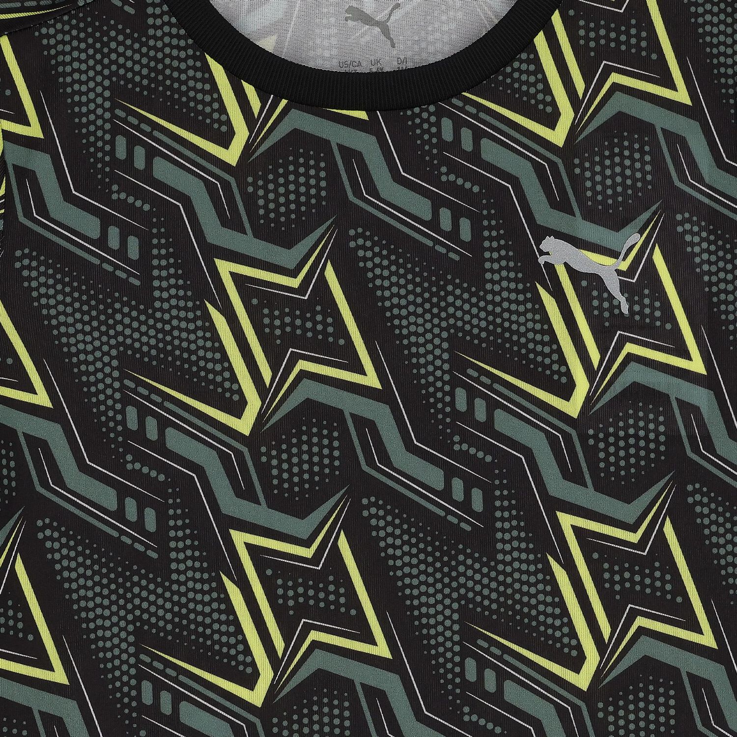 Boys Black & Green Logo T-Shirt, 1, hi-res