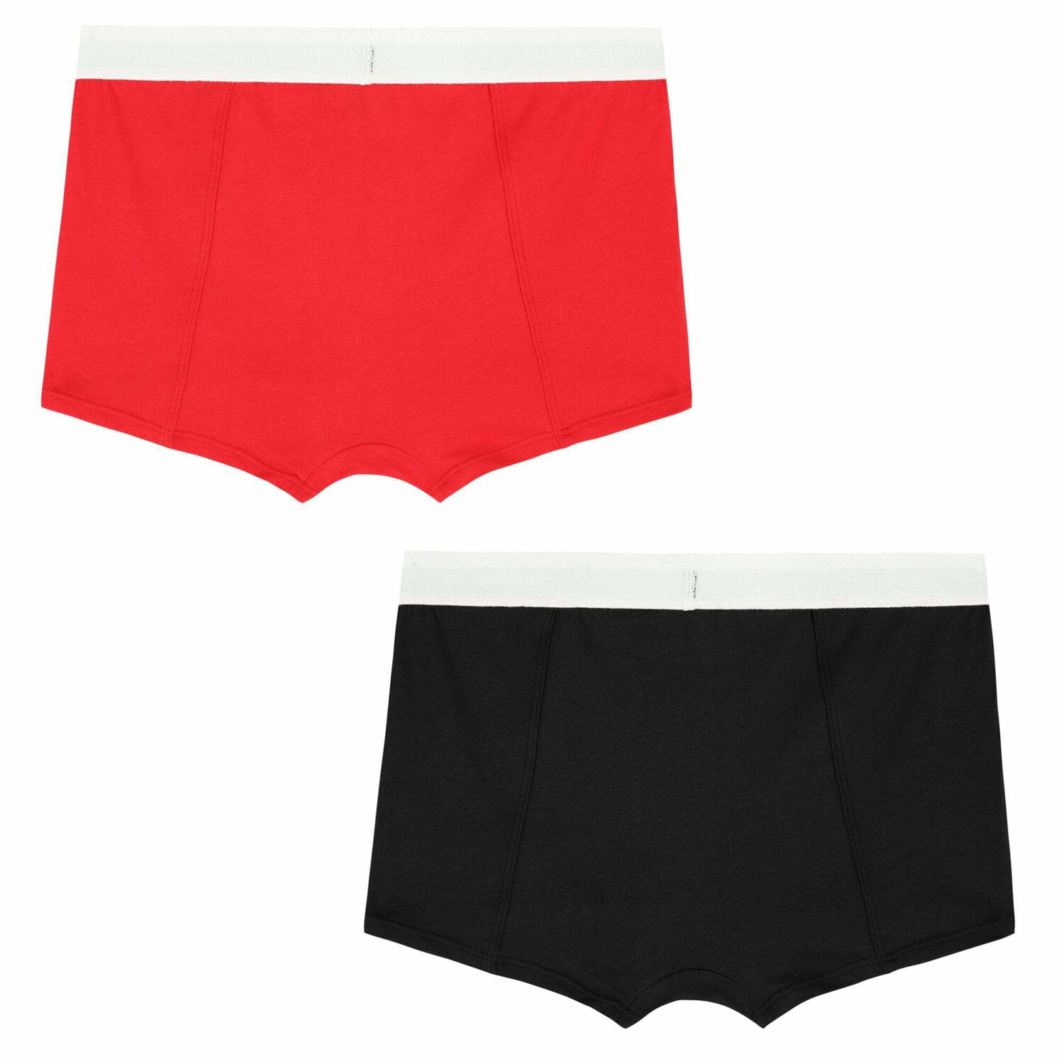 Boys Black & Red Boxer Shorts ( 2-Pack ), 2, hi-res image number null