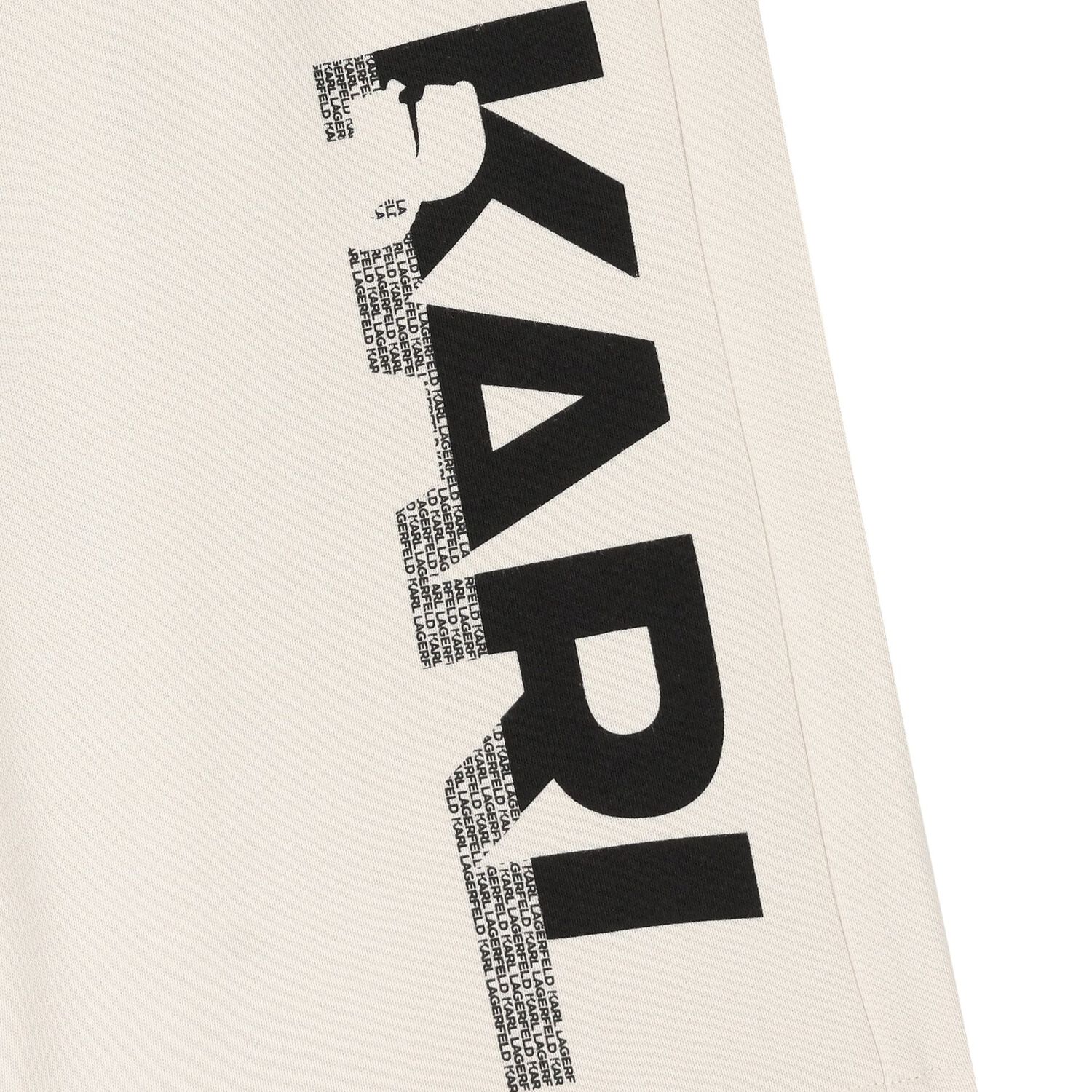 شورت أولاد بالشعار باللون العاجي, 2, hi-res image number null