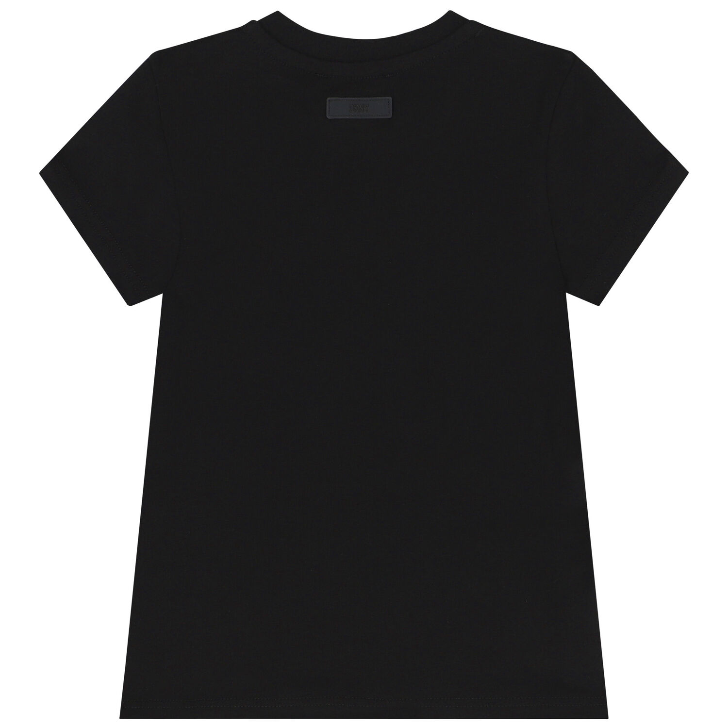 Girls Black Logo T-Shirt, 2, hi-res image number null