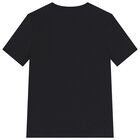 Boys Black Jordan T-Shirt, 1, hi-res