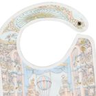 Ivory & Blue Ballet de Paris Baby Carr&eacute; Swaddle & Bib Gift Set, 1, hi-res