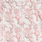 Baby Girls White & Pink Africa Babygrow, 1, hi-res