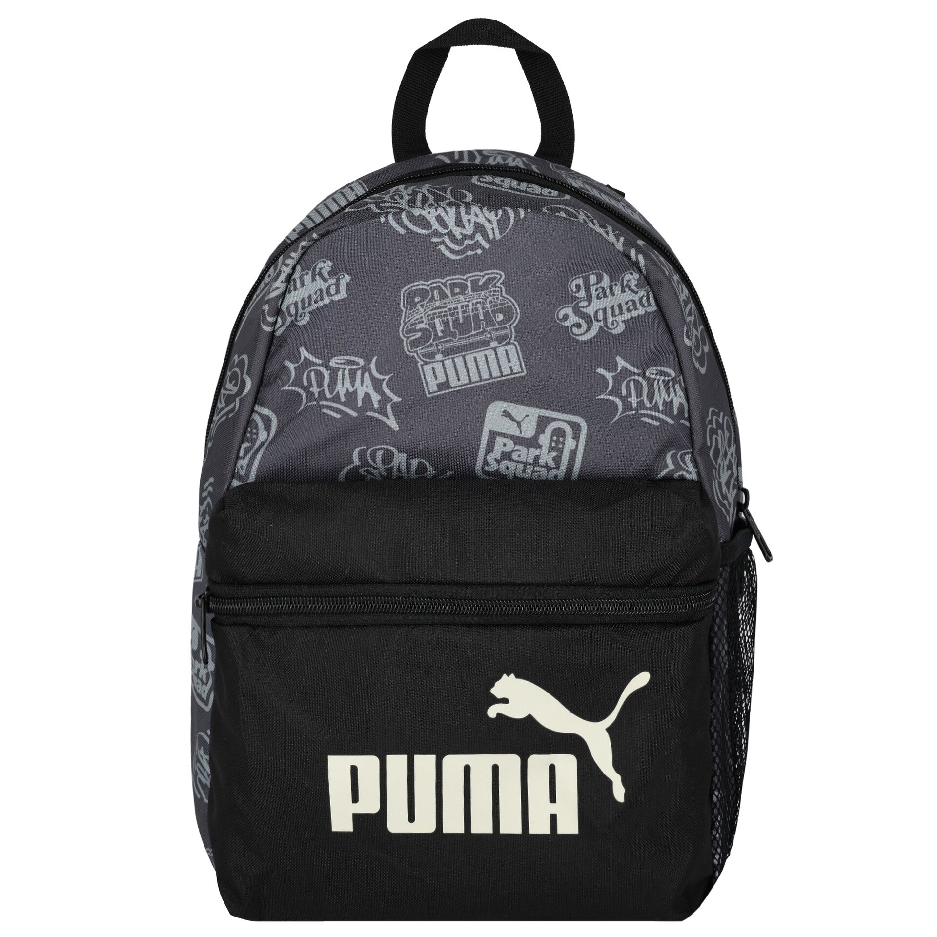 Puma Boys Grey Logo Backpack Junior Couture USA