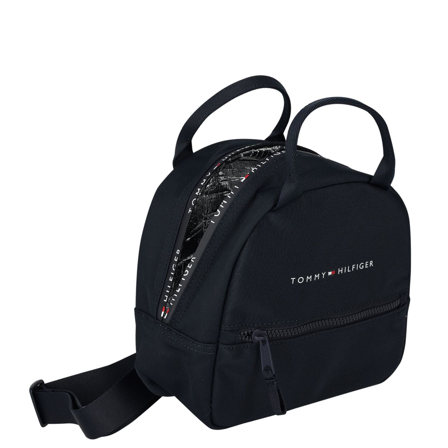 Boys Navy Blue Logo Lunch Bag, 1, hi-res