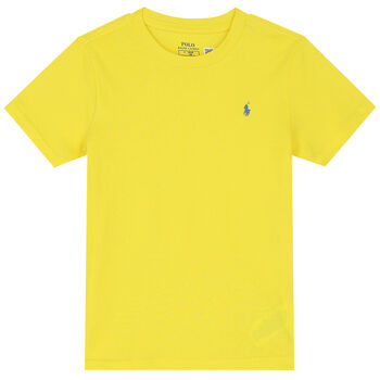 Boys Yellow Logo T-Shirt