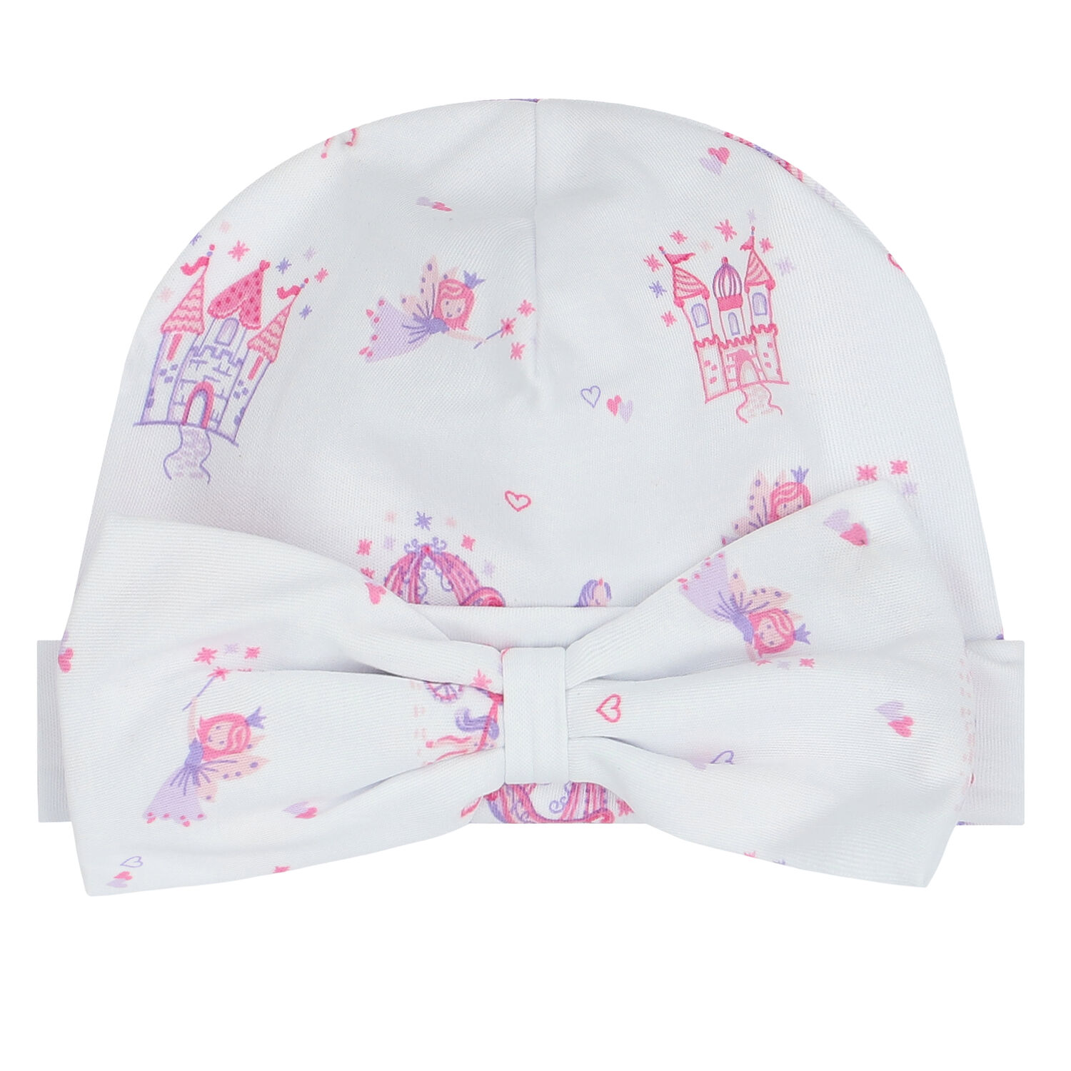 Baby Girls White Fairytale Wishes Hat, 1, hi-res
