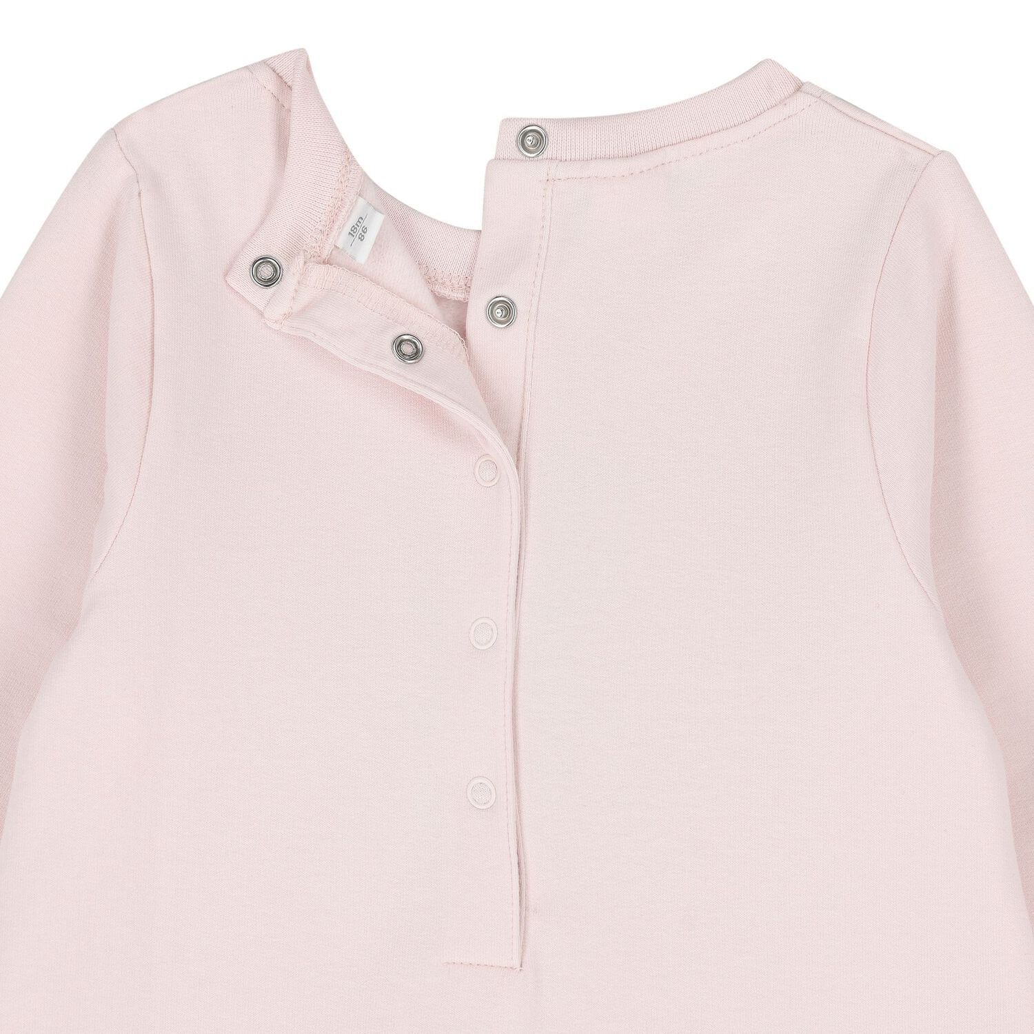 Baby Girls Pink Teddy Bear Dress, 2, hi-res