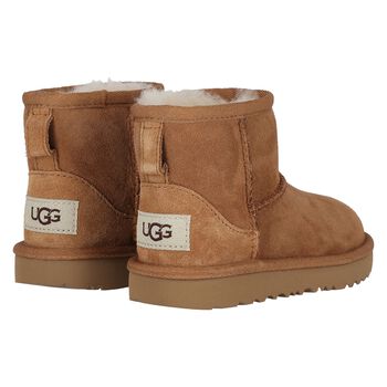 Younger Beige Classic Mini II Suede Boots
