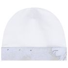 Baby Boys White & Blue Geo Map Babygrow Gift Set, 2, hi-res