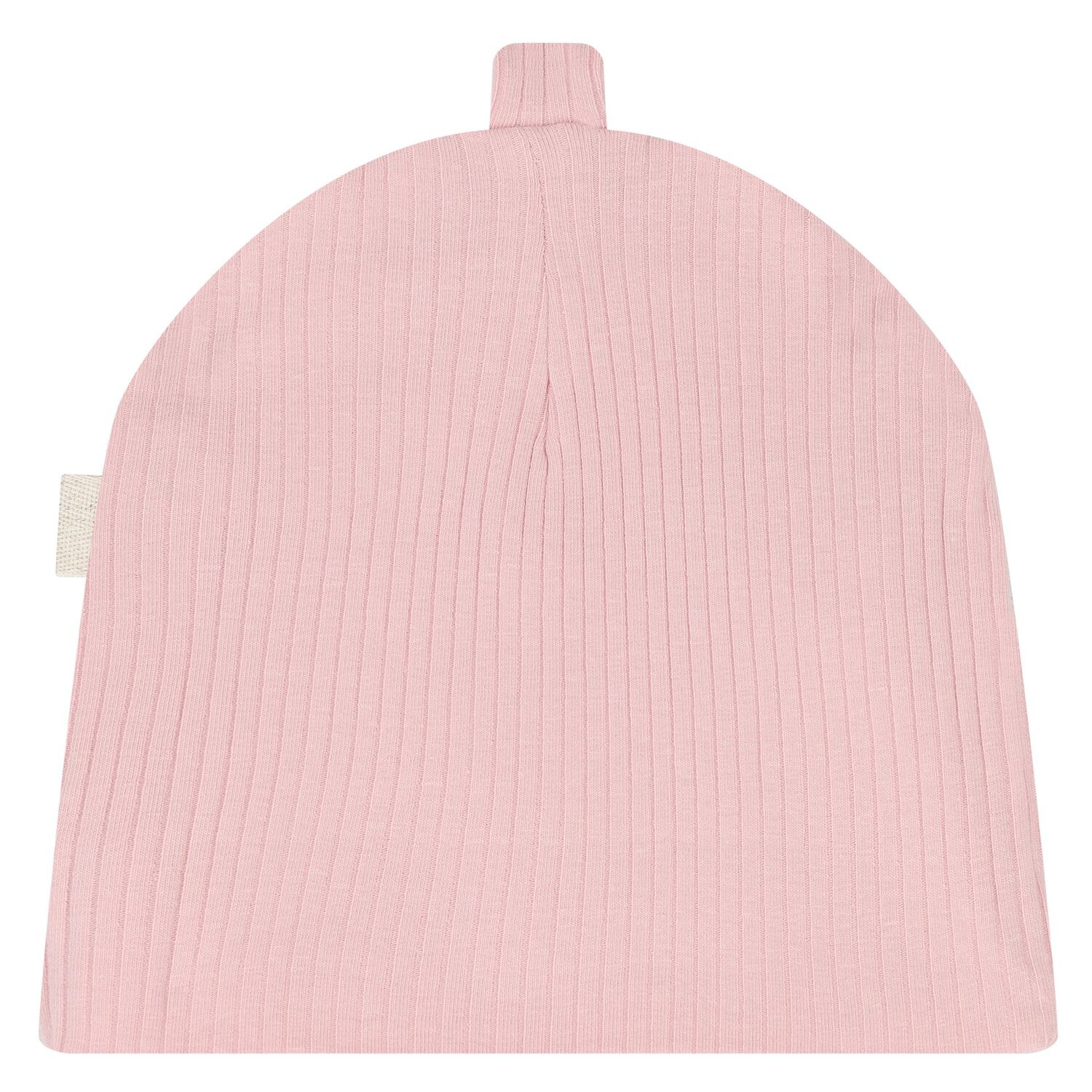 طقم هدايا بدلة وقبعة اطفال باللون العاجي  والوردي , 2, hi-res