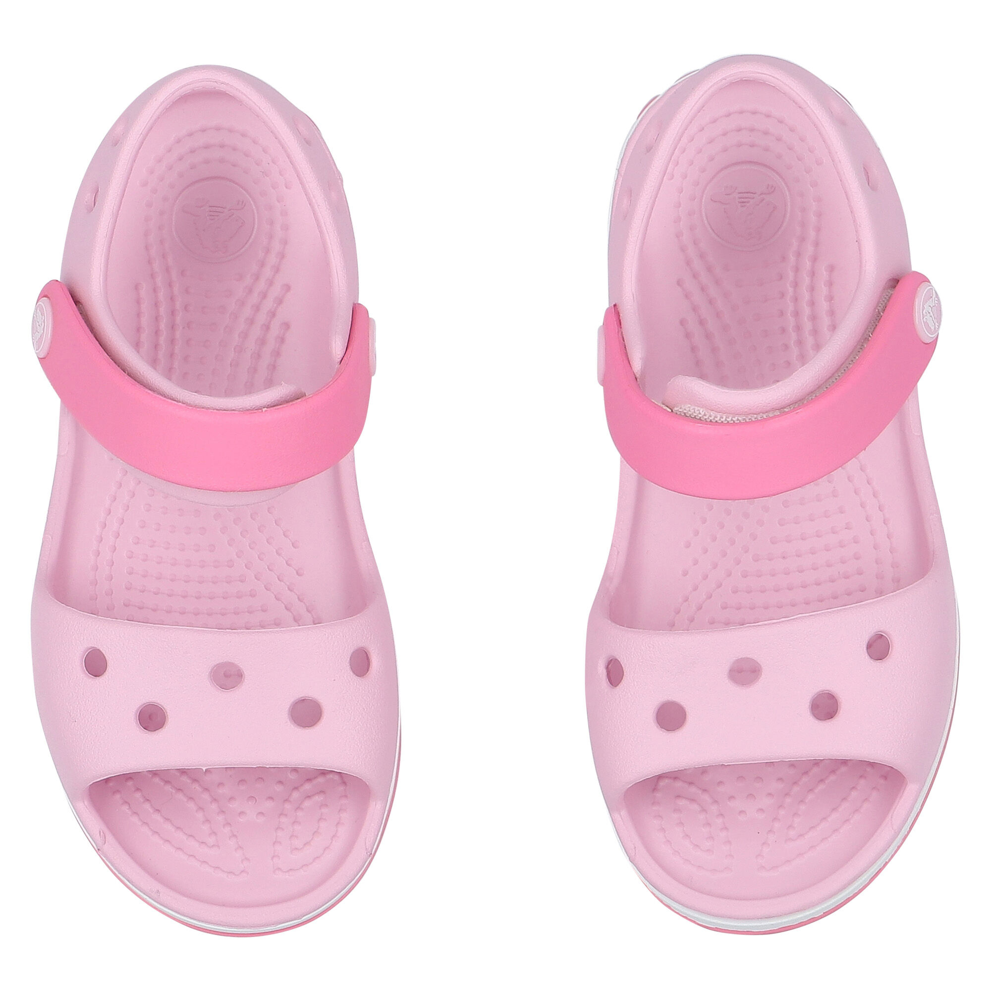 新品同様 Crocs Pink USA Couture Junior | Sandals Crocband 衛生・清拭