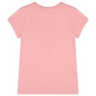 Girls Pink Polo Bear T-Shirt, 1, hi-res
