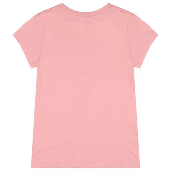 Girls Pink Polo Bear T-Shirt
