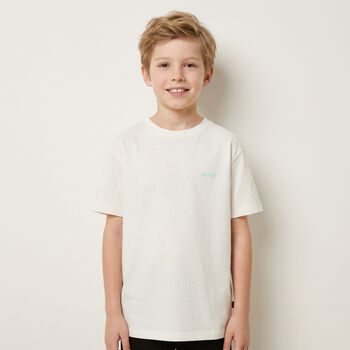 Boys White Logo T-Shirt