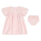Younger Girls Pink Tiger Dress Set, 1, hi-res