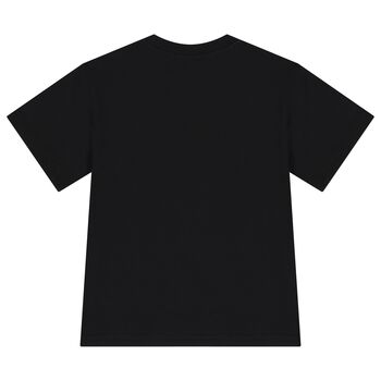 Boys Black Logo T-Shirt