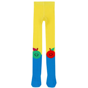 Girls Yellow & Blue Socks