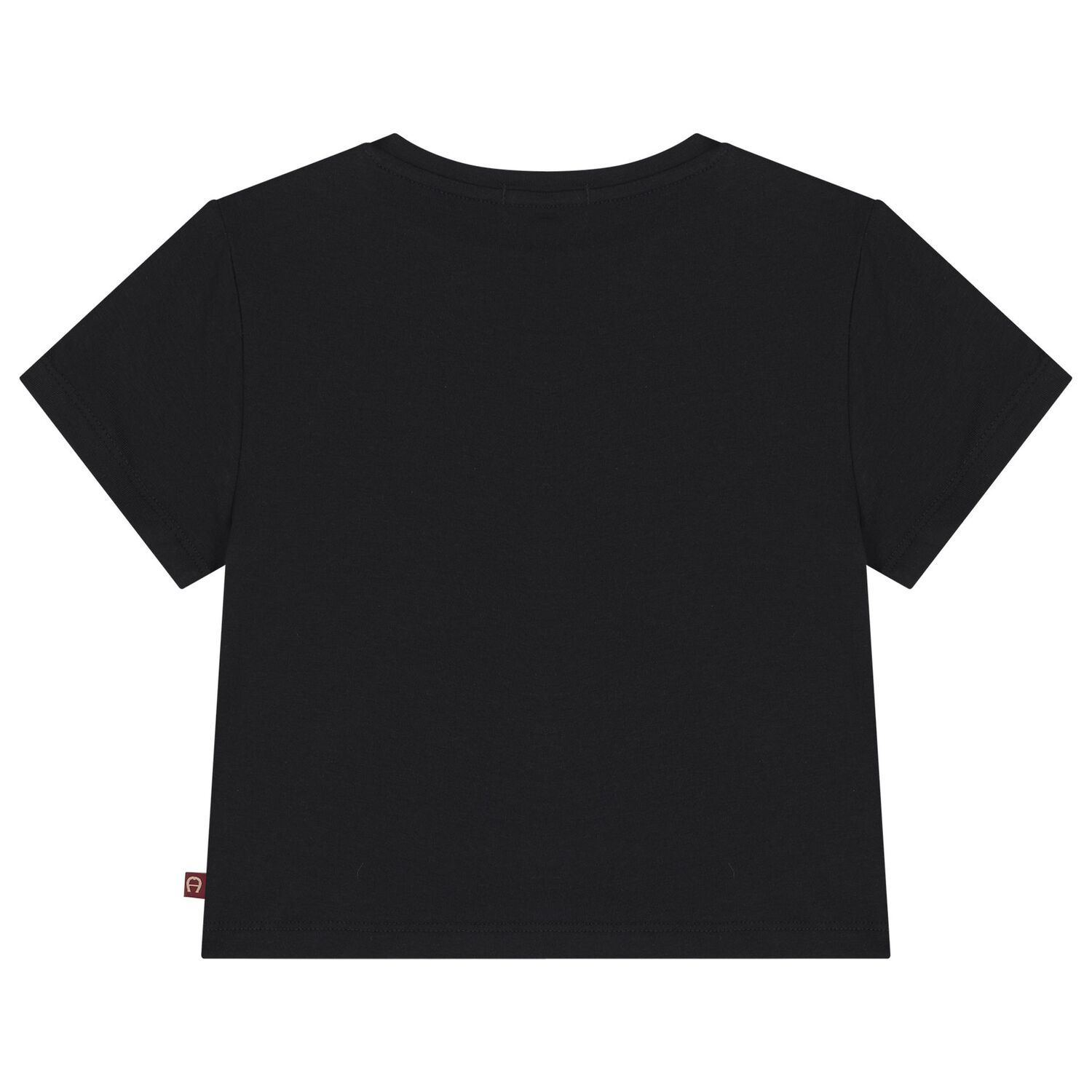 Girls Black & White Logo T-Shirt, 2, hi-res