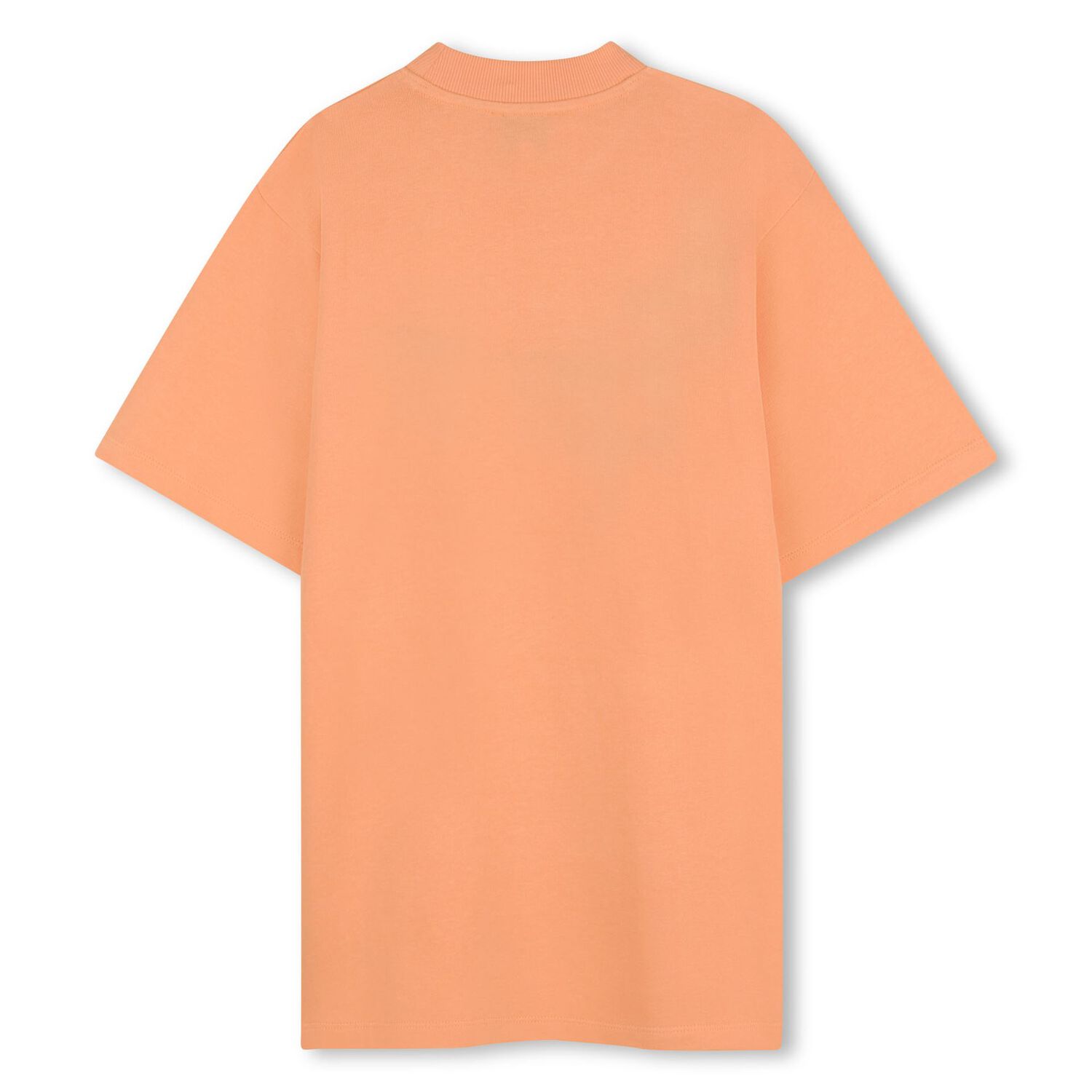 Girls Orange Tiger Logo T-Shirt, 1, hi-res