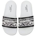 Boys White & Black Majolica Sliders, 1, hi-res