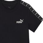 تيشيرت اولاد بالشعار باللون الاسود, 1, hi-res