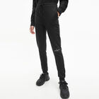 Girls Black Logo Joggers, 2, hi-res