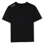 Boys Mini Me Black Logo T-Shirts ( 2 Pack ), 1, hi-res