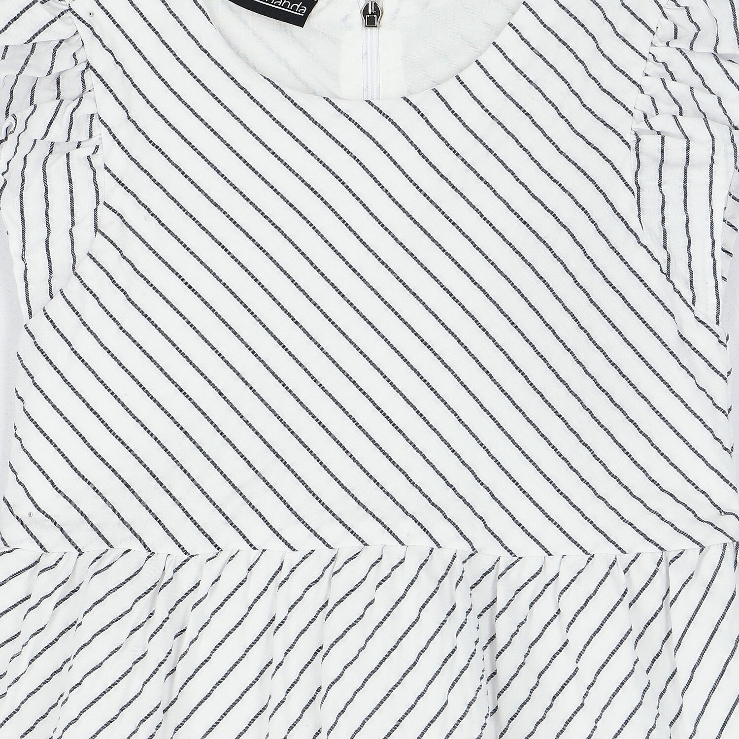 فستان مخطط باللون الأبيض والأزرق, 1, hi-res image number null